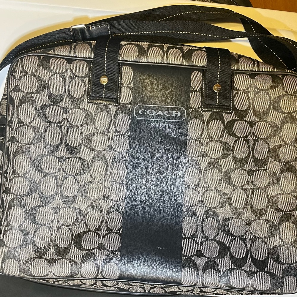 Black and Grey Handbag